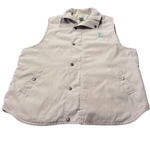 Nikken Magnetic Therapy M Quilted Logo Insulated Snap Puffer Lightweight Korea